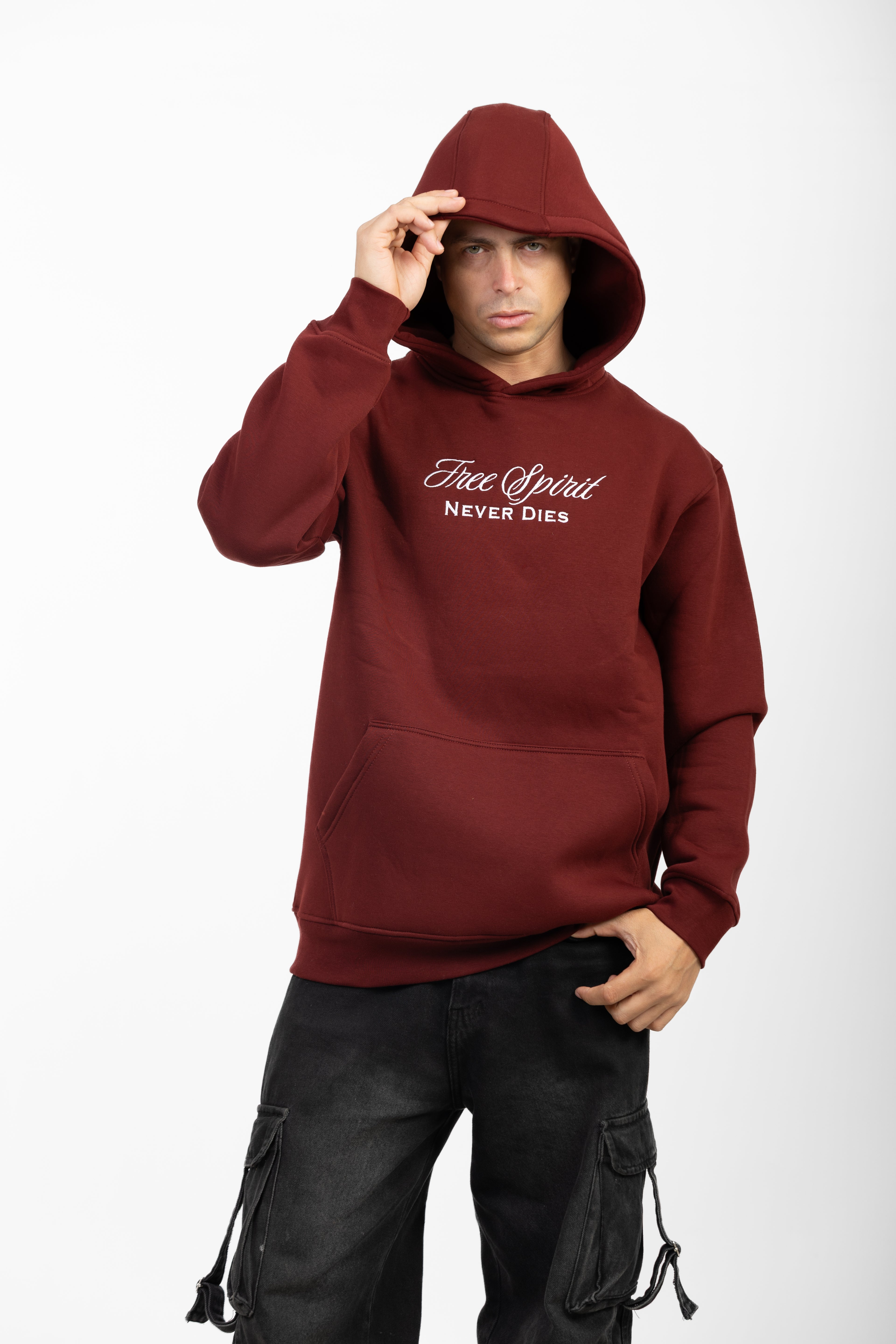 Maroon ( free sprite hoodie)